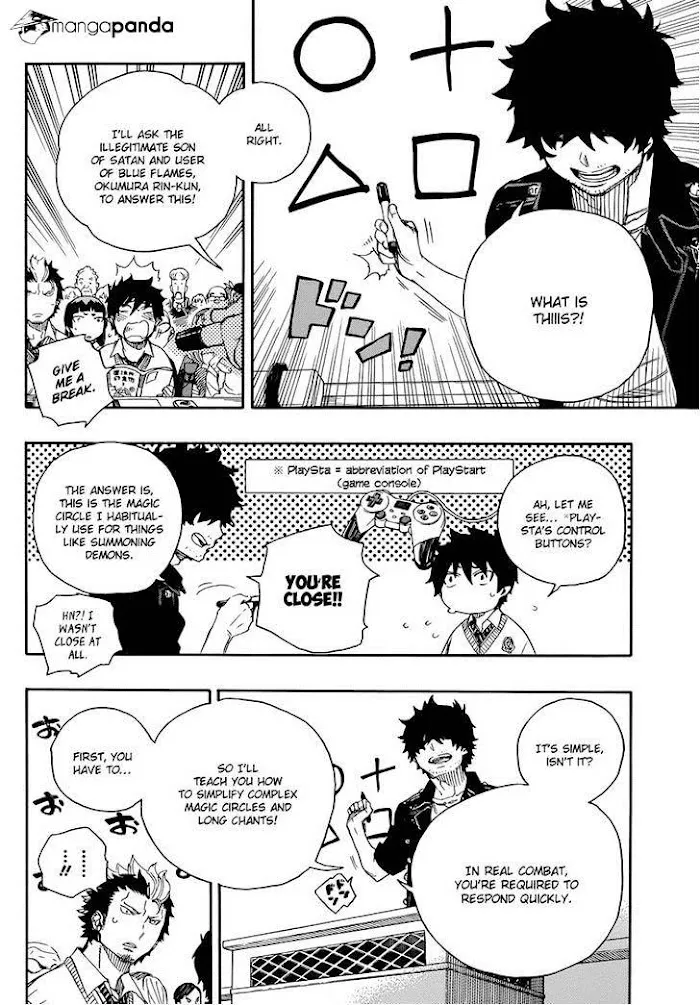 Read Blue Exorcist Manga Online