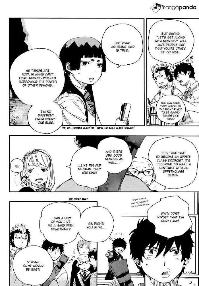 Read Blue Exorcist Manga Online