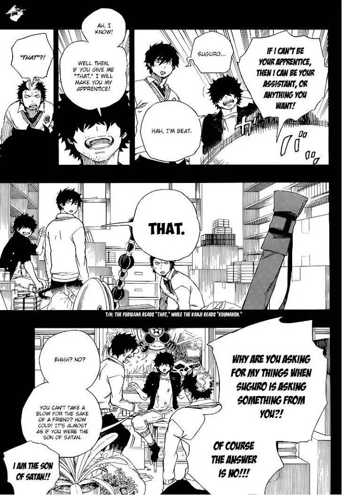 Read Blue Exorcist Manga Online