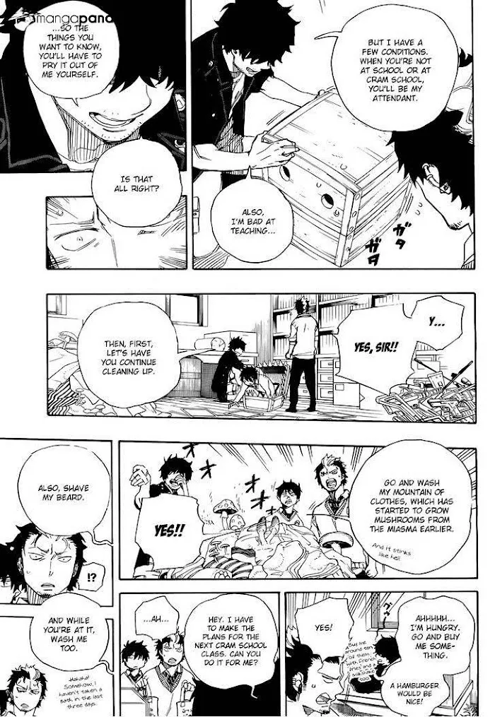 Read Blue Exorcist Manga Online