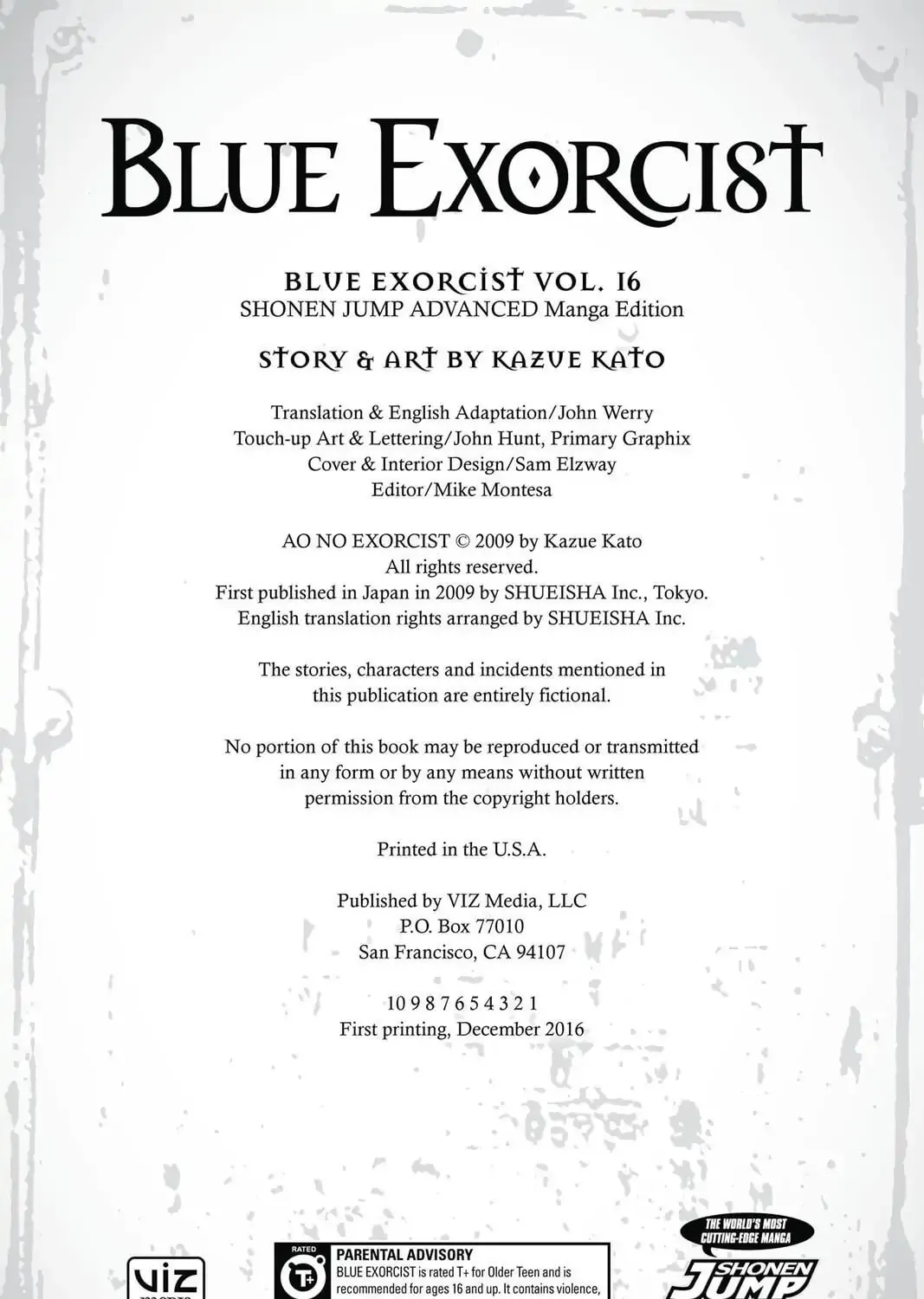 Read Blue Exorcist Manga Online