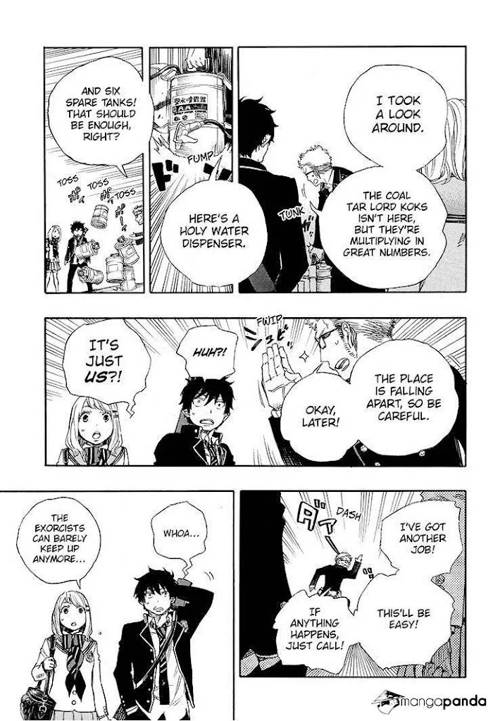 Read Blue Exorcist Manga Online