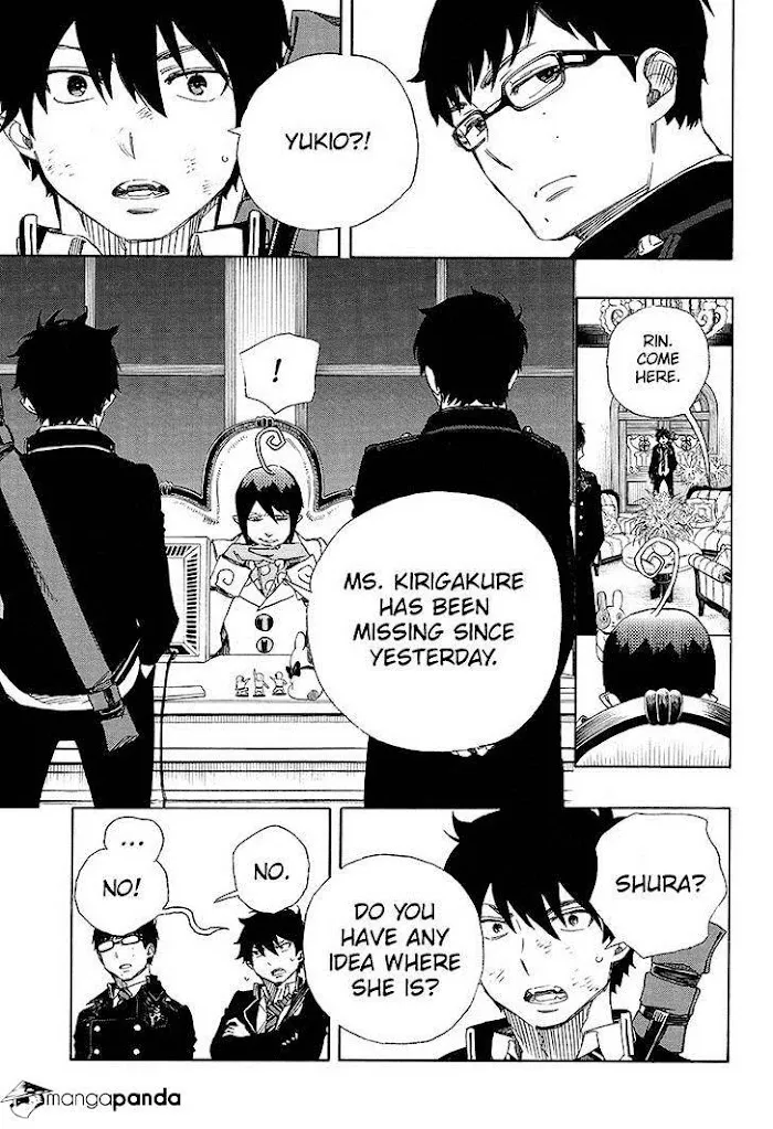 Read Blue Exorcist Manga Online