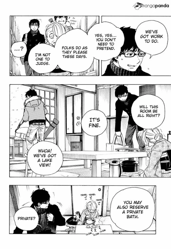 Read Blue Exorcist Manga Online