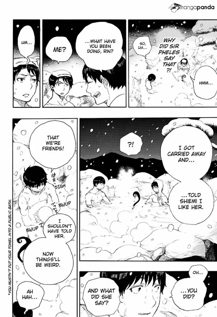 Read Blue Exorcist Manga Online