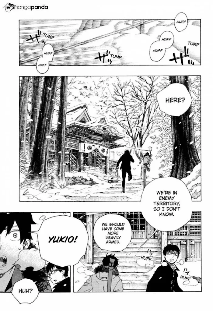 Read Blue Exorcist Manga Online