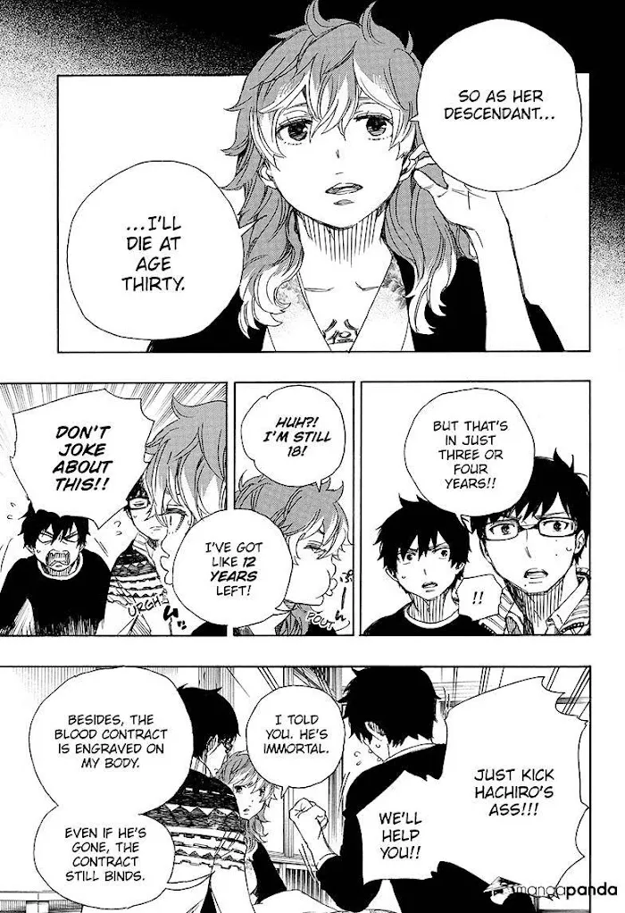 Read Blue Exorcist Manga Online