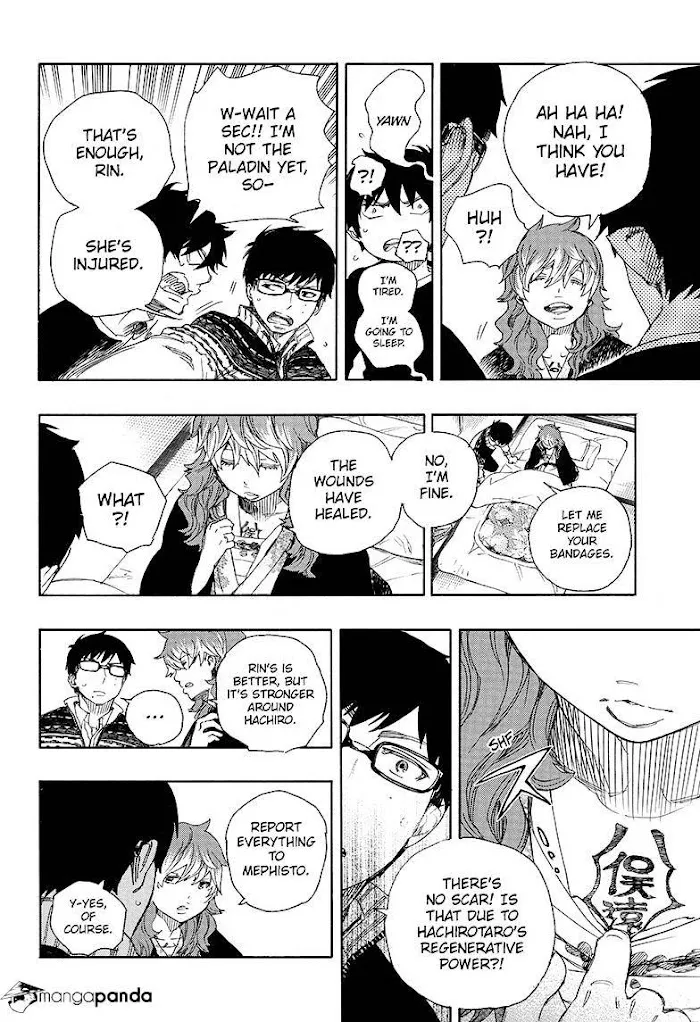 Read Blue Exorcist Manga Online