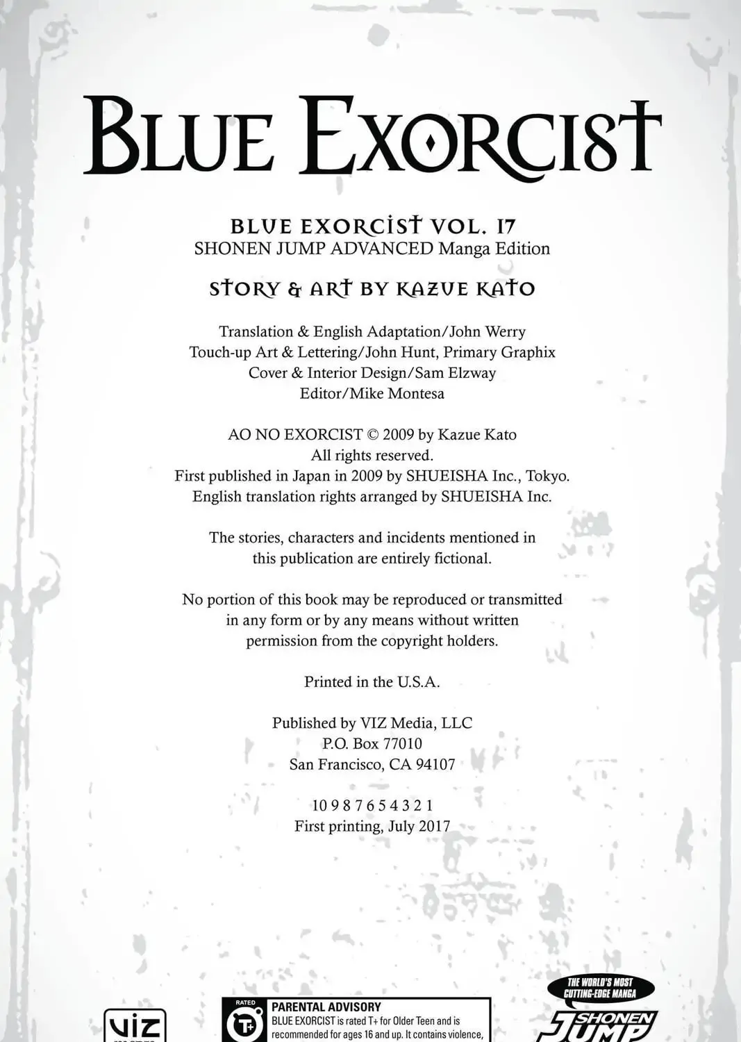 Read Blue Exorcist Manga Online