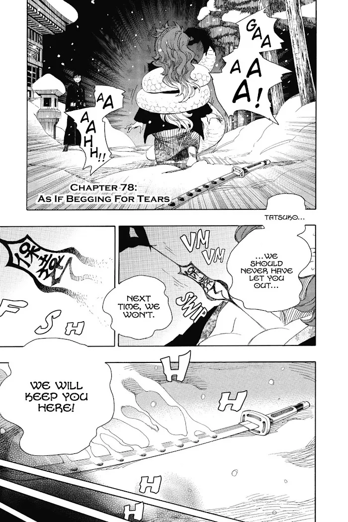 Read Blue Exorcist Manga Online