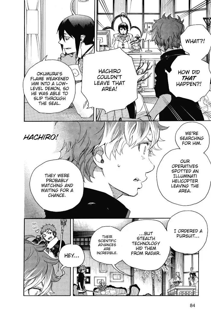 Read Blue Exorcist Manga Online