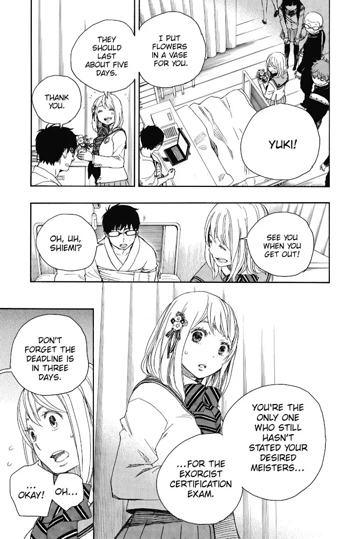 Read Blue Exorcist Manga Online
