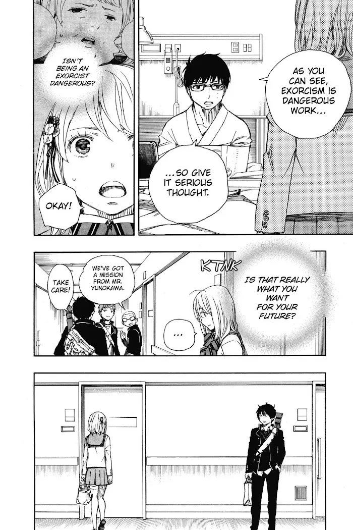 Read Blue Exorcist Manga Online