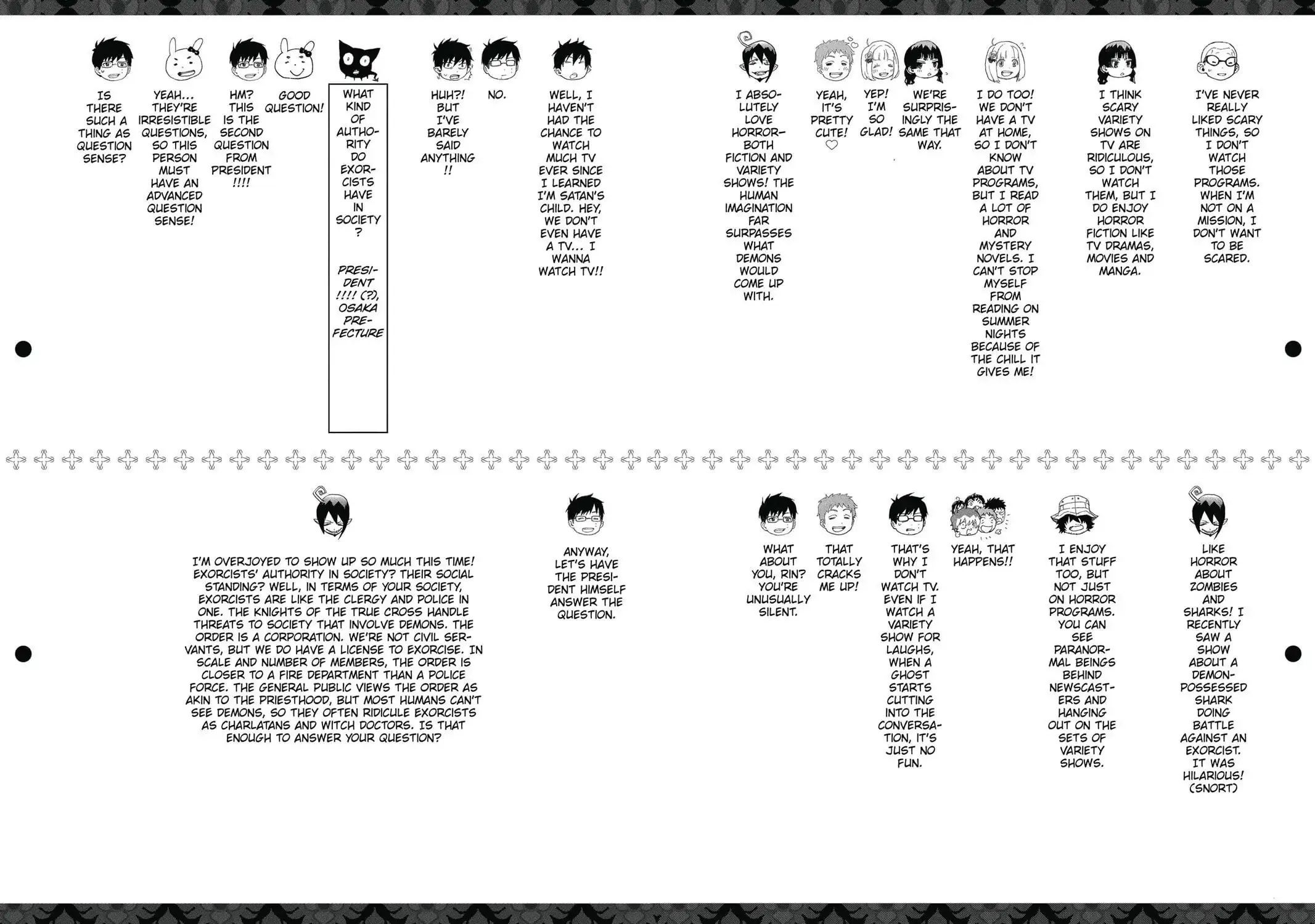Read Blue Exorcist Manga Online