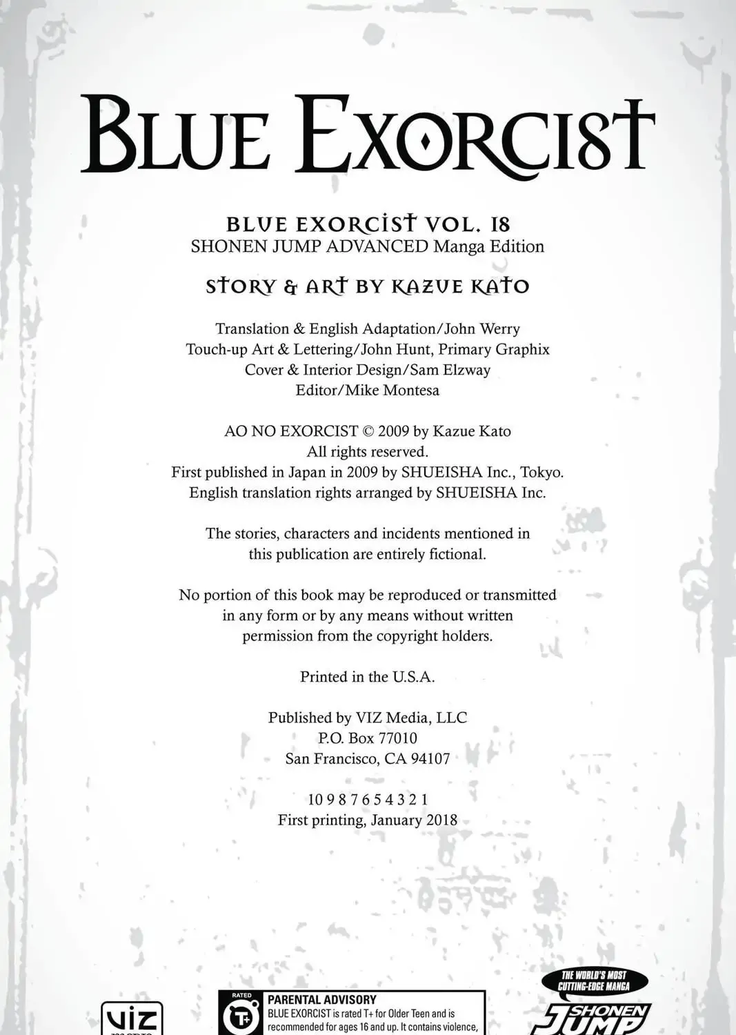 Read Blue Exorcist Manga Online