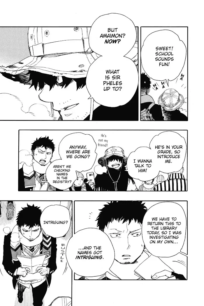 Read Blue Exorcist Manga Online