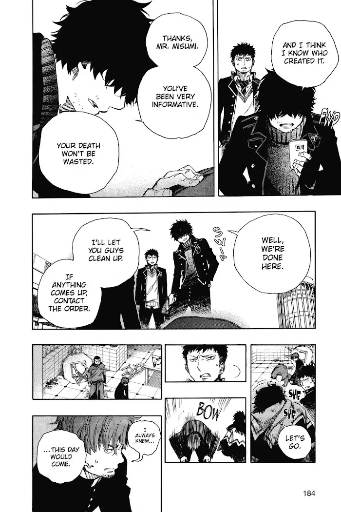 Read Blue Exorcist Manga Online