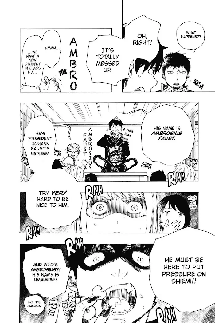 Read Blue Exorcist Manga Online