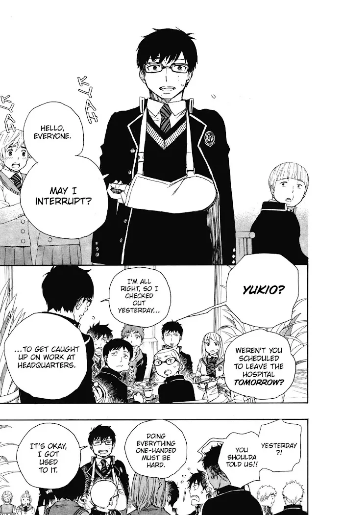 Read Blue Exorcist Manga Online