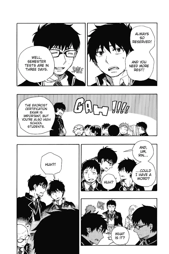 Read Blue Exorcist Manga Online