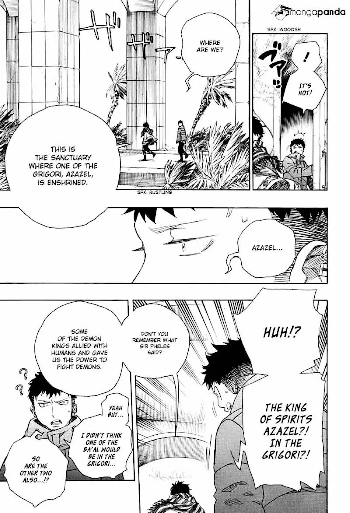 Read Blue Exorcist Manga Online