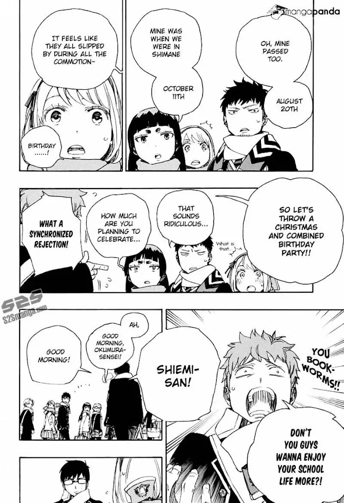 Read Blue Exorcist Manga Online