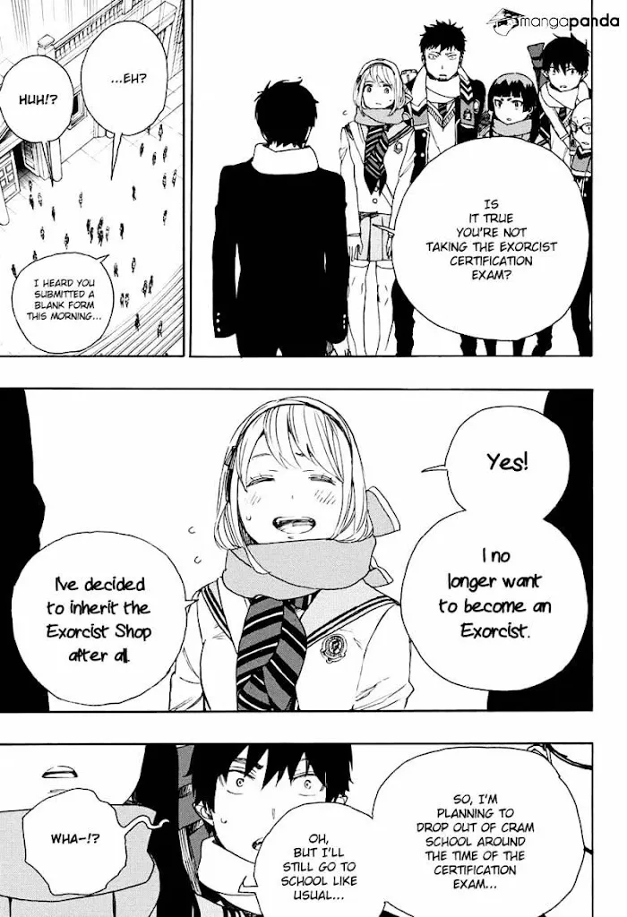 Read Blue Exorcist Manga Online