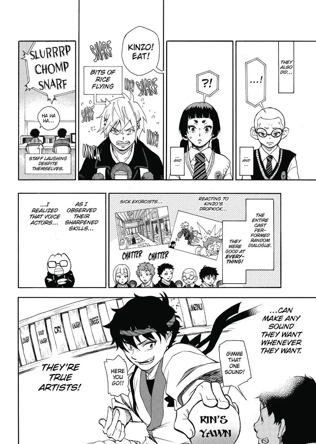 Read Blue Exorcist Manga Online