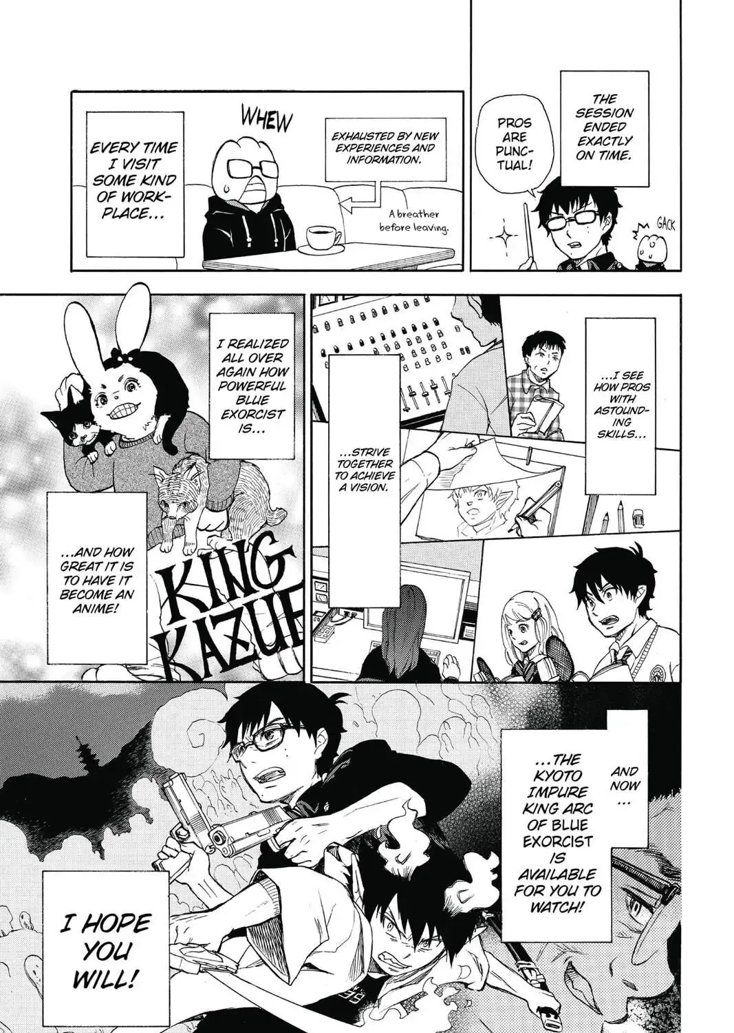 Read Blue Exorcist Manga Online