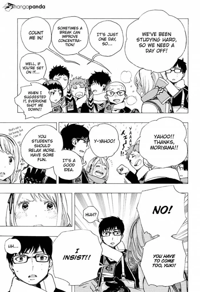 Read Blue Exorcist Manga Online