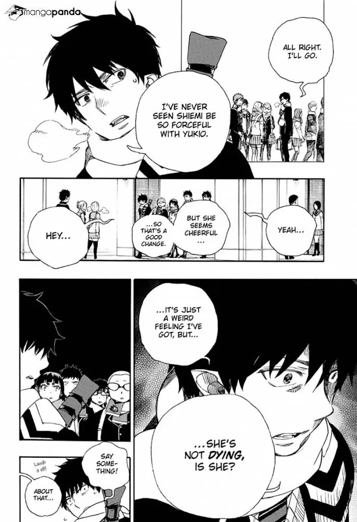 Read Blue Exorcist Manga Online