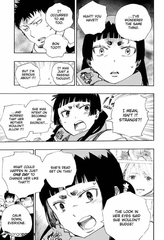 Read Blue Exorcist Manga Online
