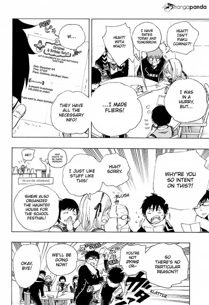 Read Blue Exorcist Manga Online