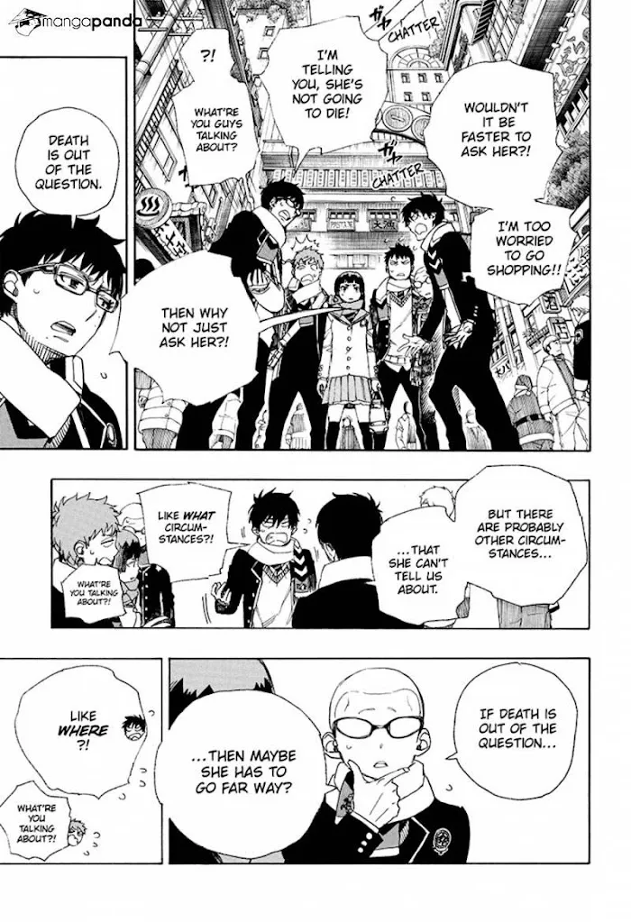 Read Blue Exorcist Manga Online