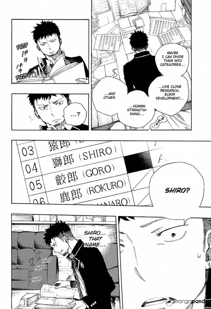 Read Blue Exorcist Manga Online