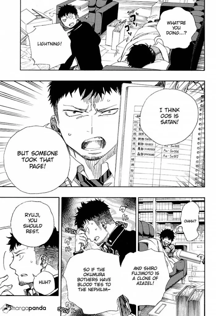 Read Blue Exorcist Manga Online
