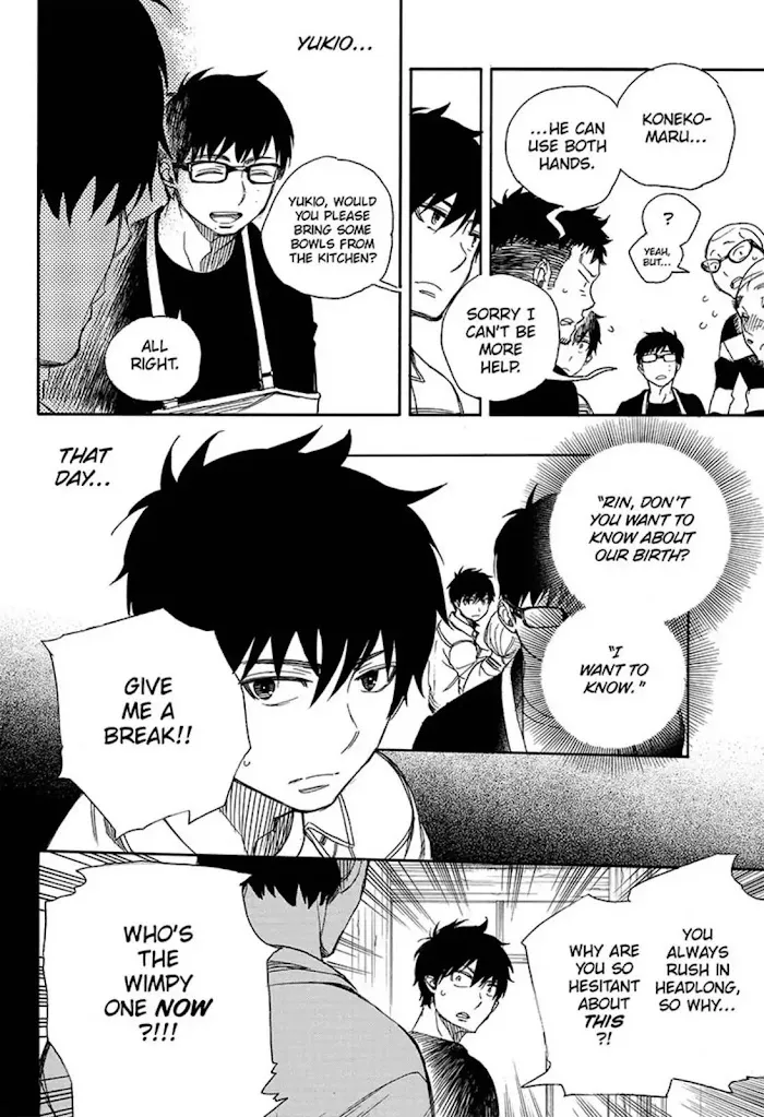 Read Blue Exorcist Manga Online