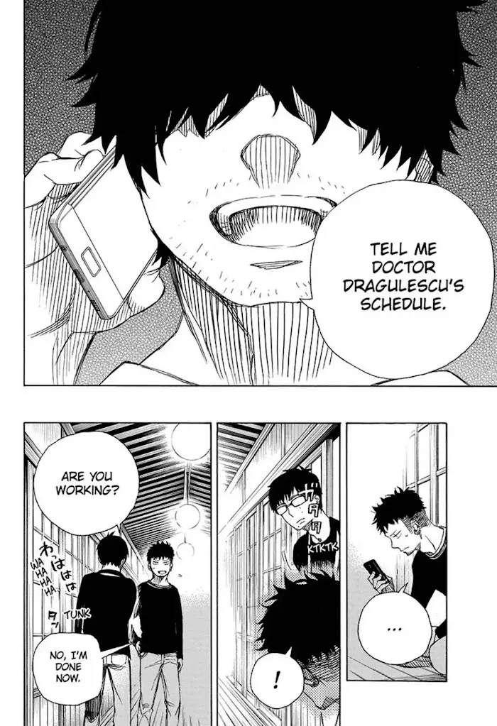 Read Blue Exorcist Manga Online