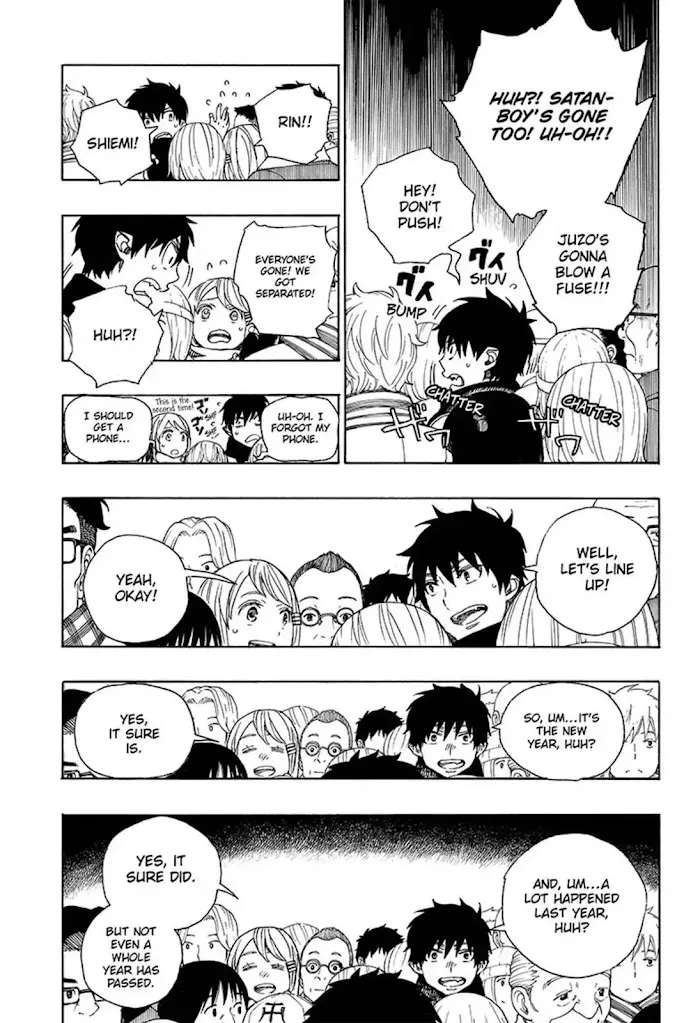 Read Blue Exorcist Manga Online