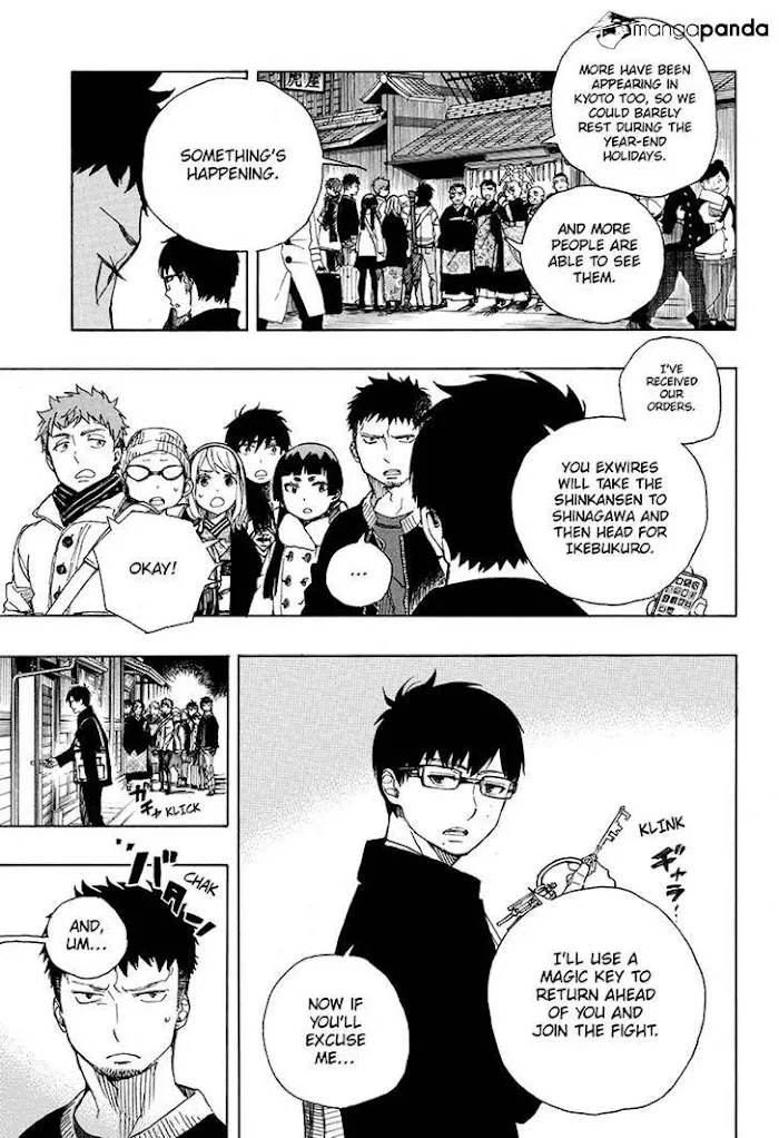 Read Blue Exorcist Manga Online