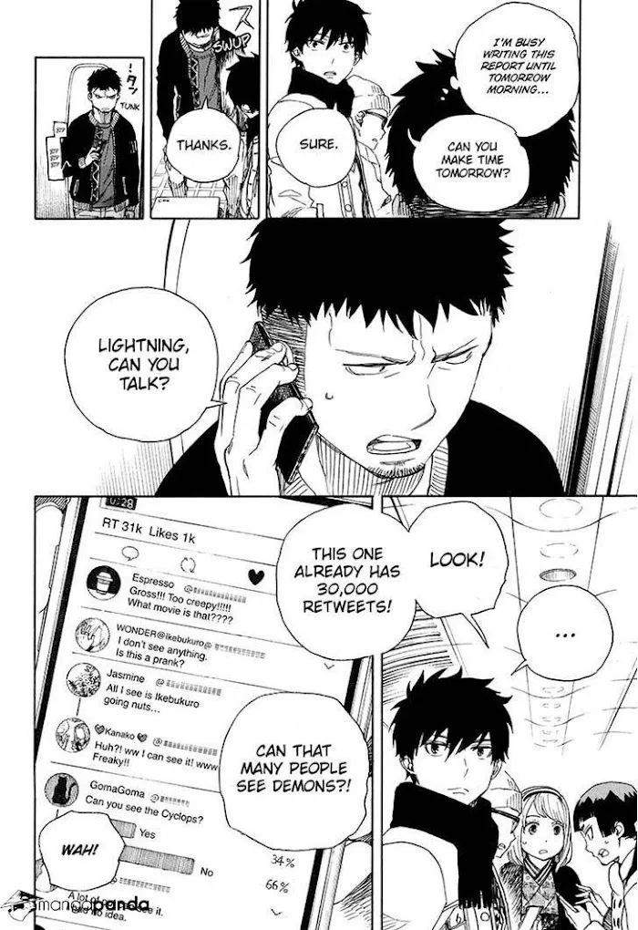 Read Blue Exorcist Manga Online