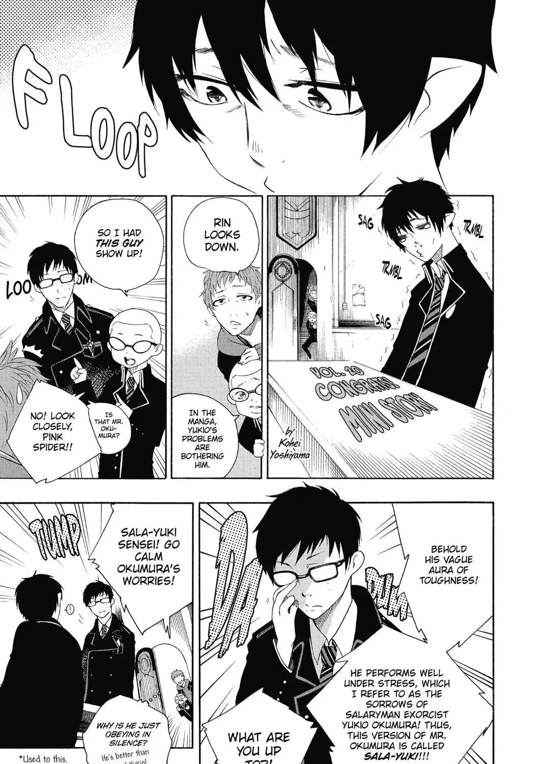 Read Blue Exorcist Manga Online