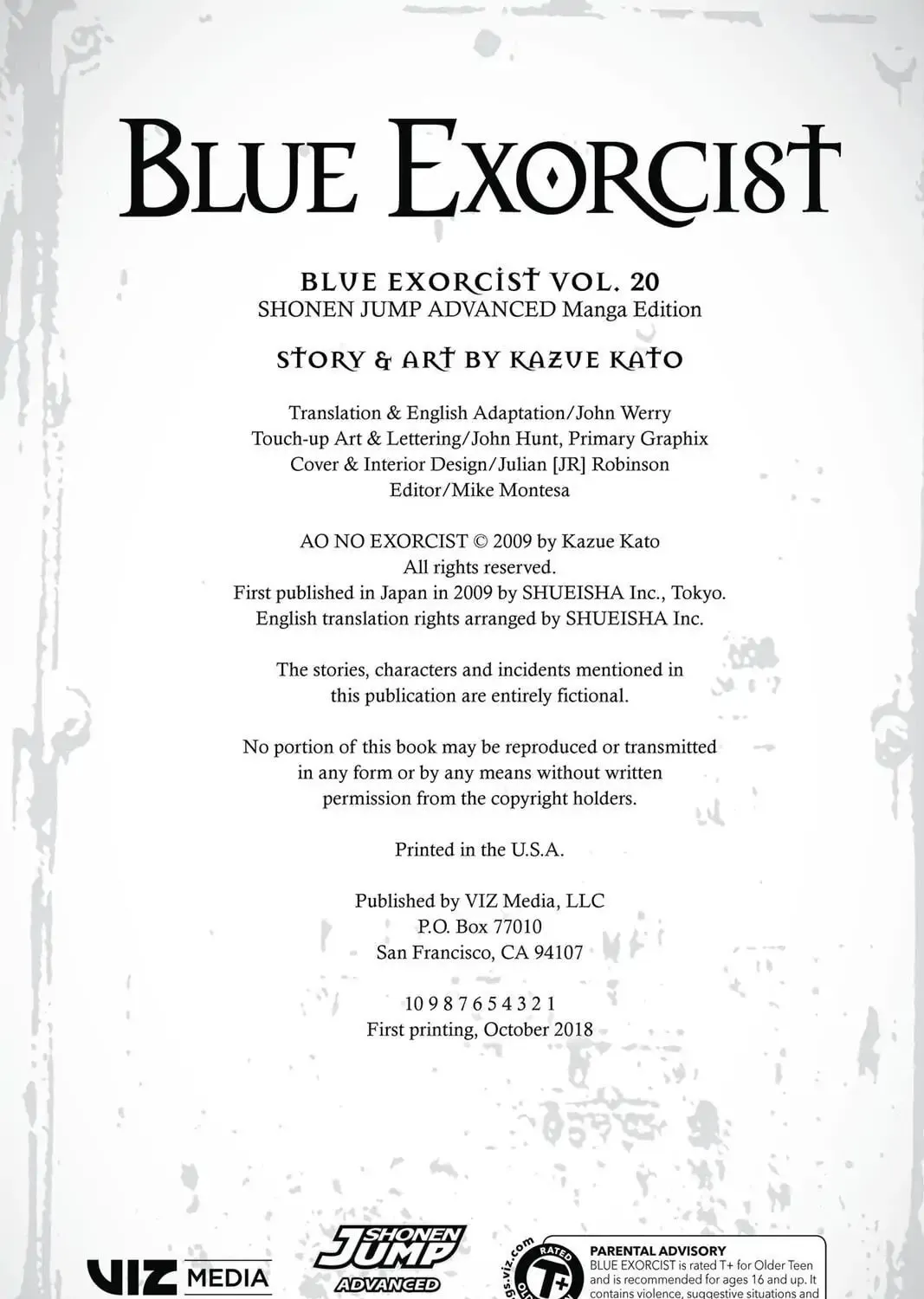 Read Blue Exorcist Manga Online