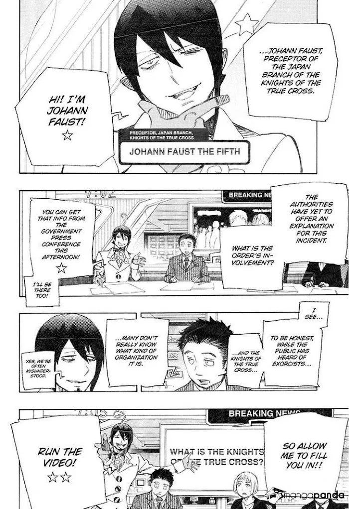 Read Blue Exorcist Manga Online