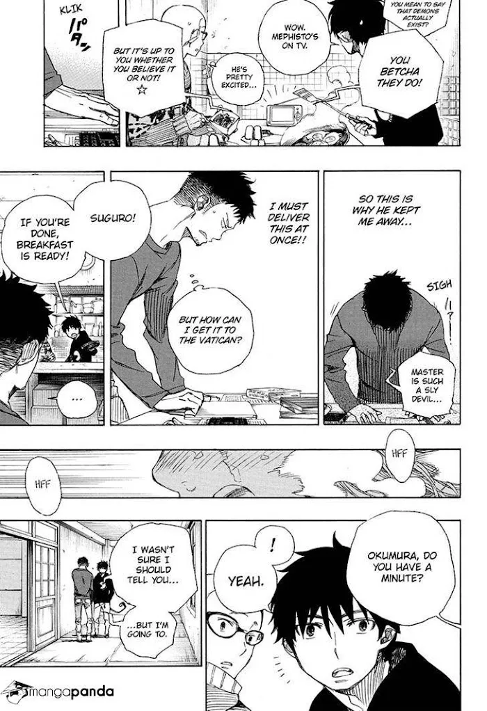 Read Blue Exorcist Manga Online