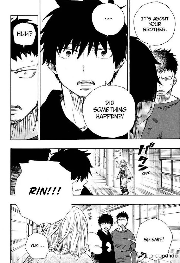 Read Blue Exorcist Manga Online