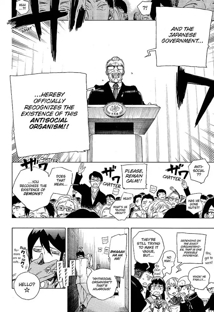 Read Blue Exorcist Manga Online