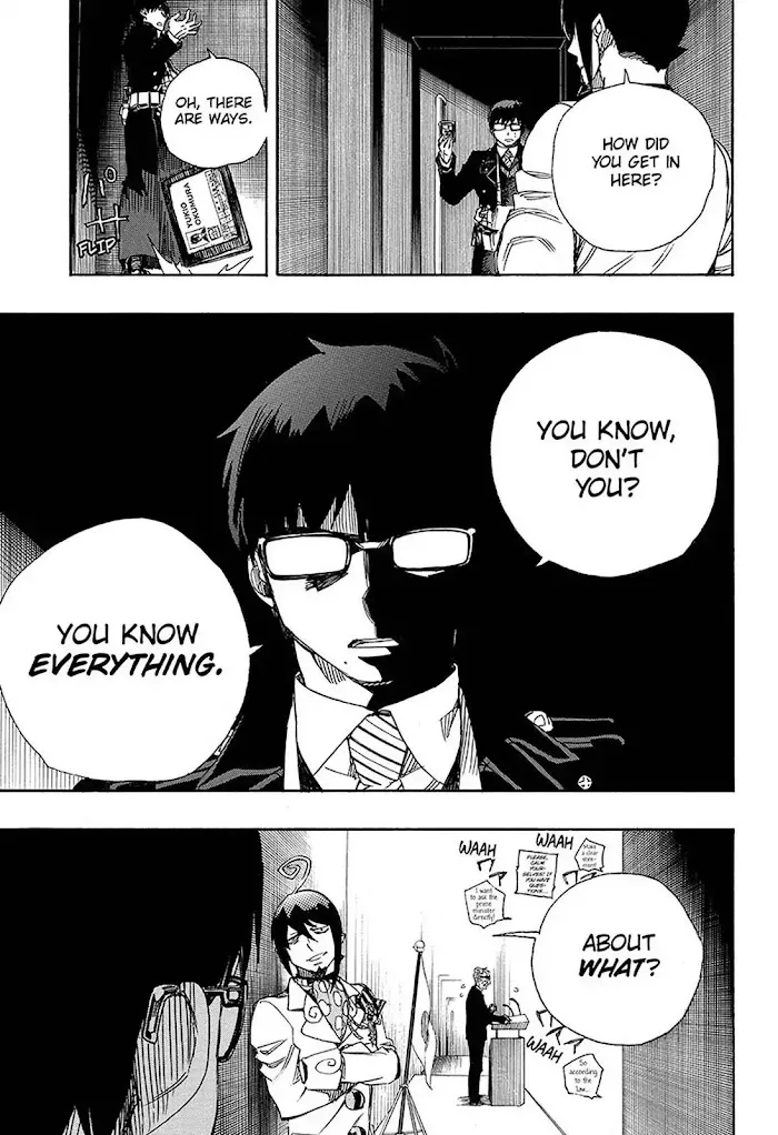 Read Blue Exorcist Manga Online