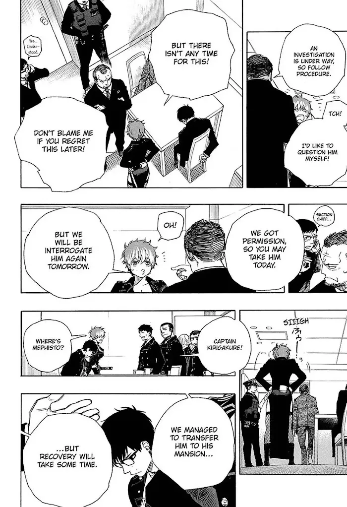 Read Blue Exorcist Manga Online