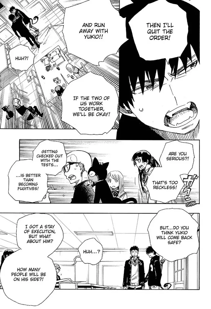 Read Blue Exorcist Manga Online